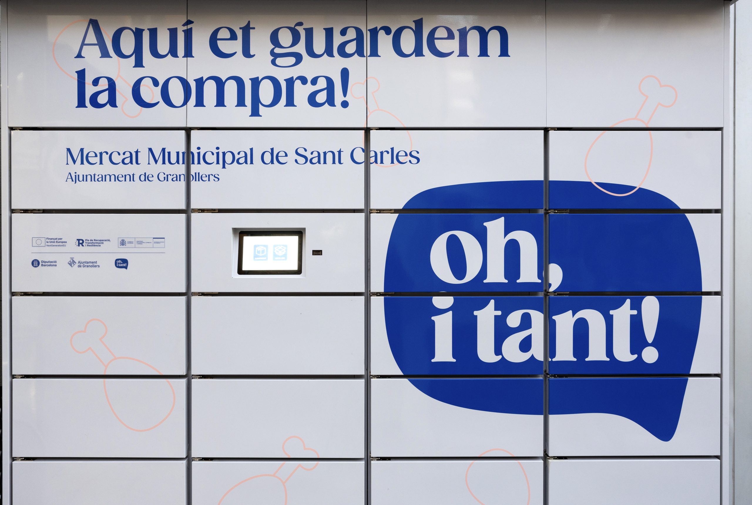 Consigna refrigerada del Mercat de Sant Carles